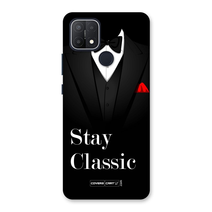 Stay Classic Back Case for Oppo A15