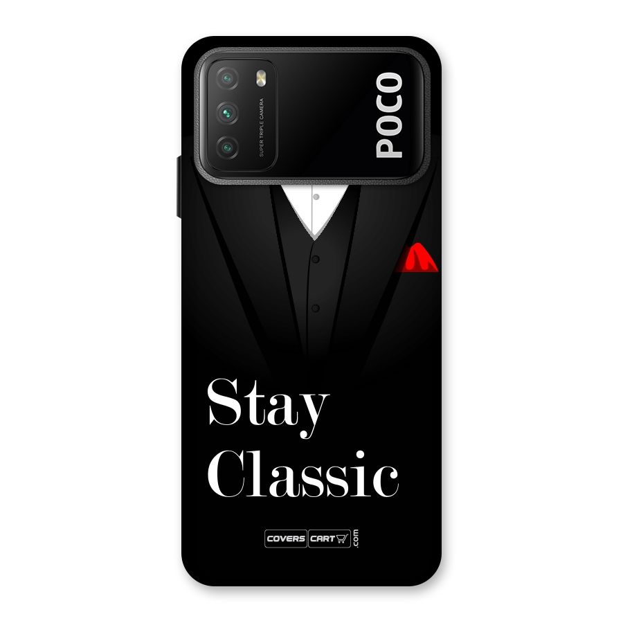 Stay Classic Back Case for Poco M3