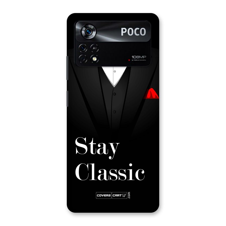 Stay Classic Back Case for Poco X4 Pro 5G