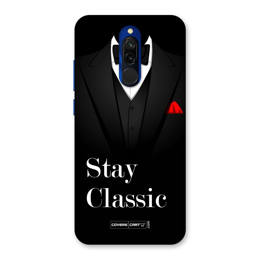 Stay Classic Back Case for Redmi 8