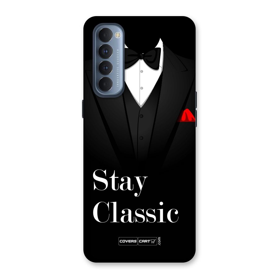 Stay Classic Back Case for Reno4 Pro