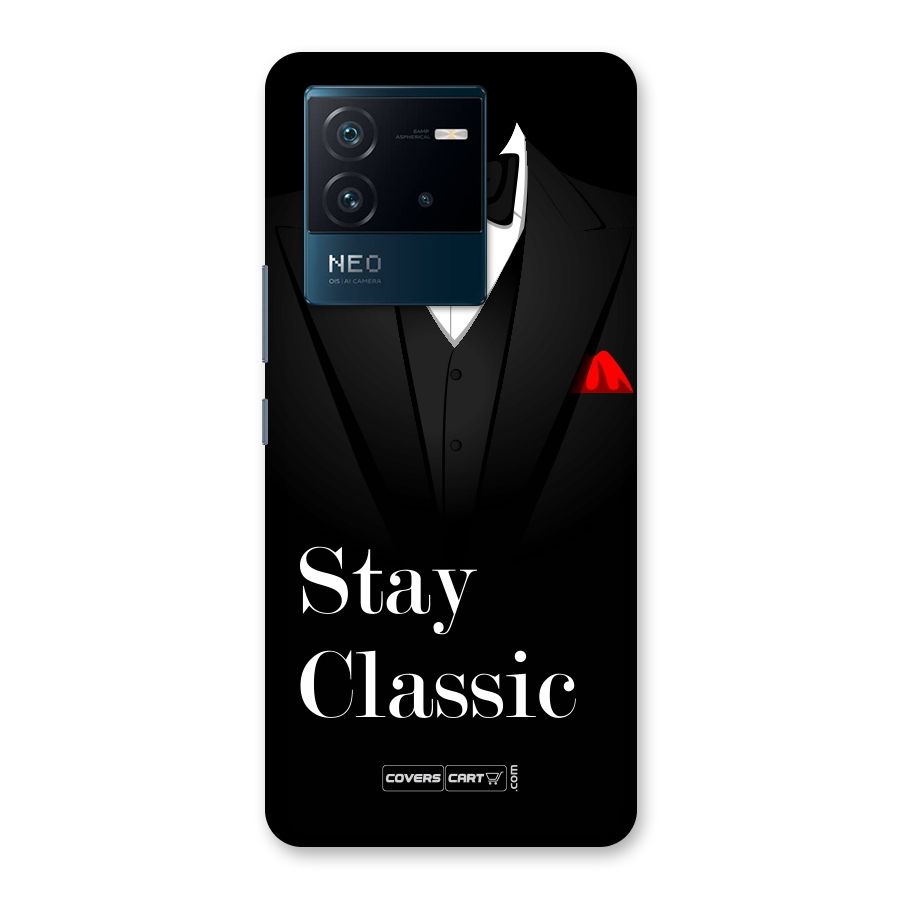 Stay Classic Back Case for Vivo iQOO Neo 6 5G