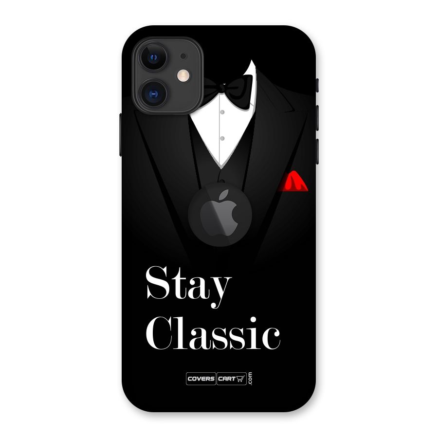 Stay Classic Back Case for iPhone 11 Logo Cut