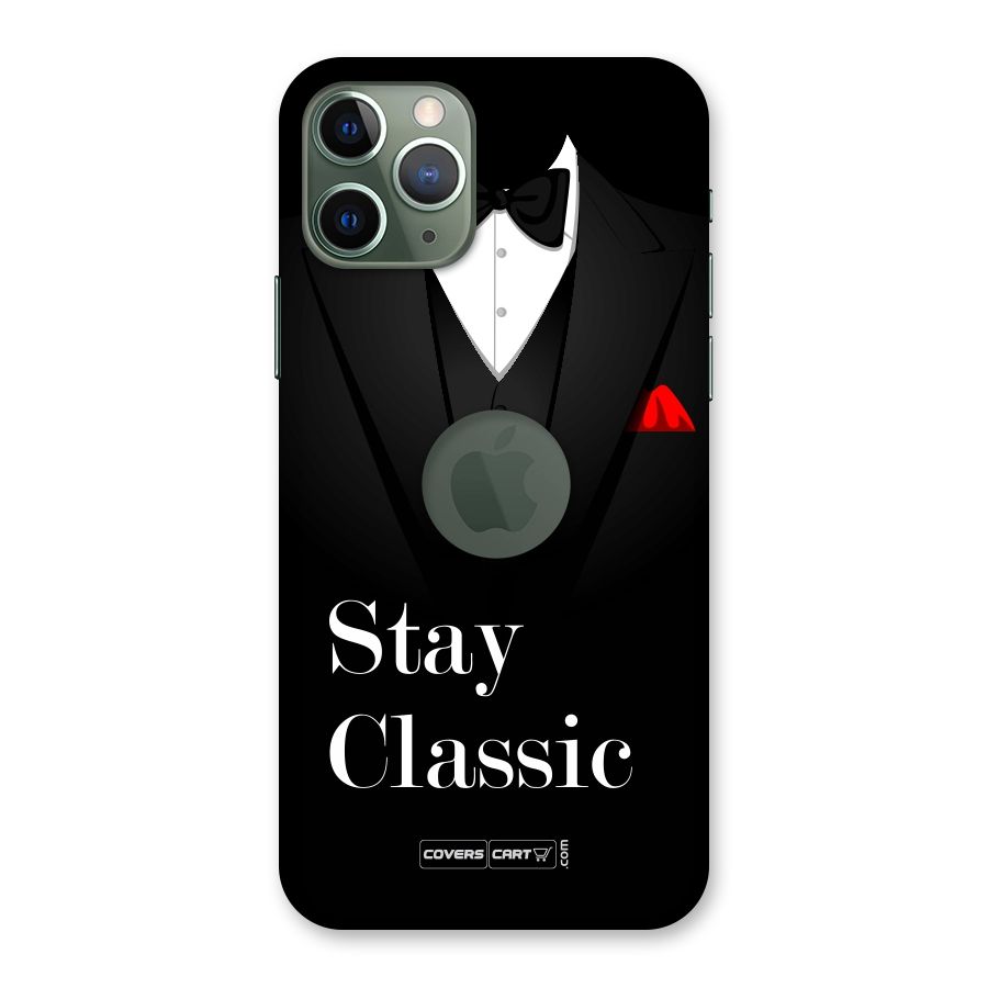 Stay Classic Back Case for iPhone 11 Pro Logo  Cut