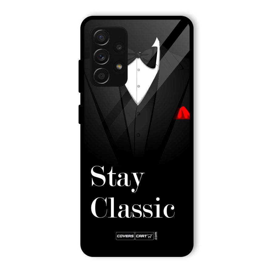 Stay Classic Glass Back Case for Galaxy A53 5G