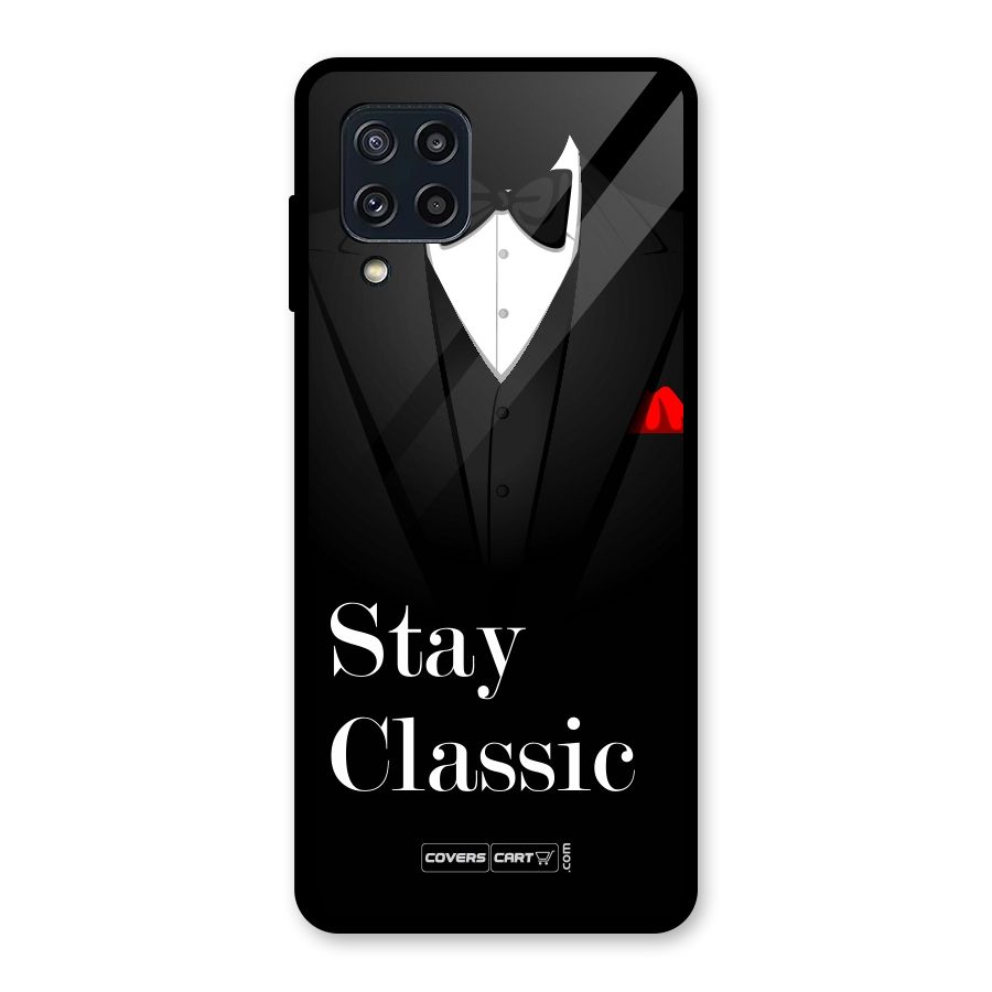 Stay Classic Glass Back Case for Galaxy M32