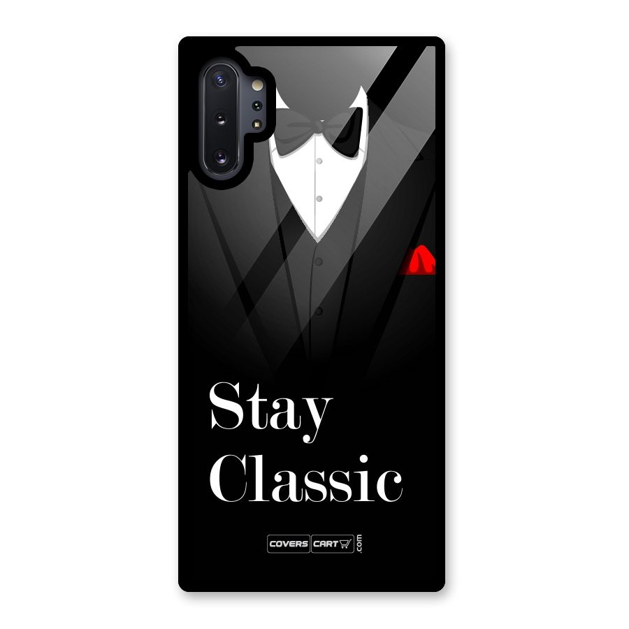 Stay Classic Glass Back Case for Galaxy Note 10 Plus