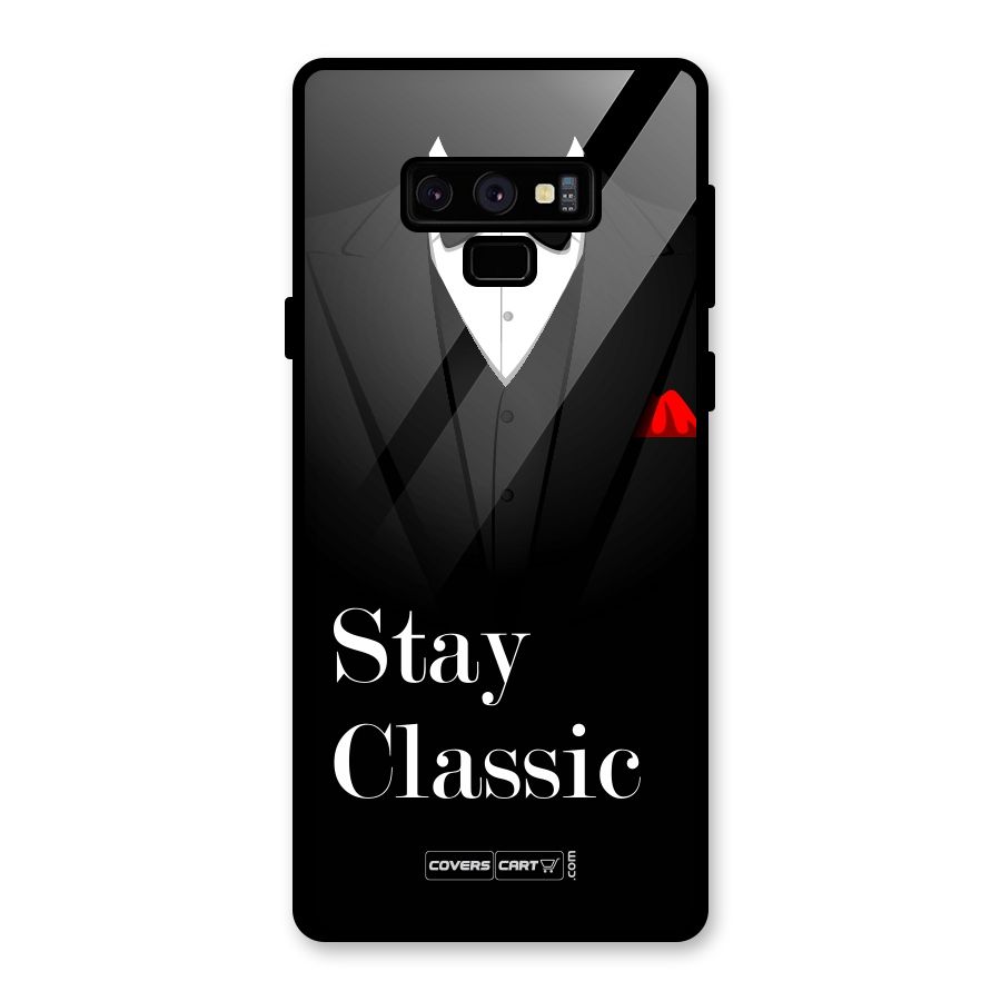 Stay Classic Glass Back Case for Galaxy Note 9