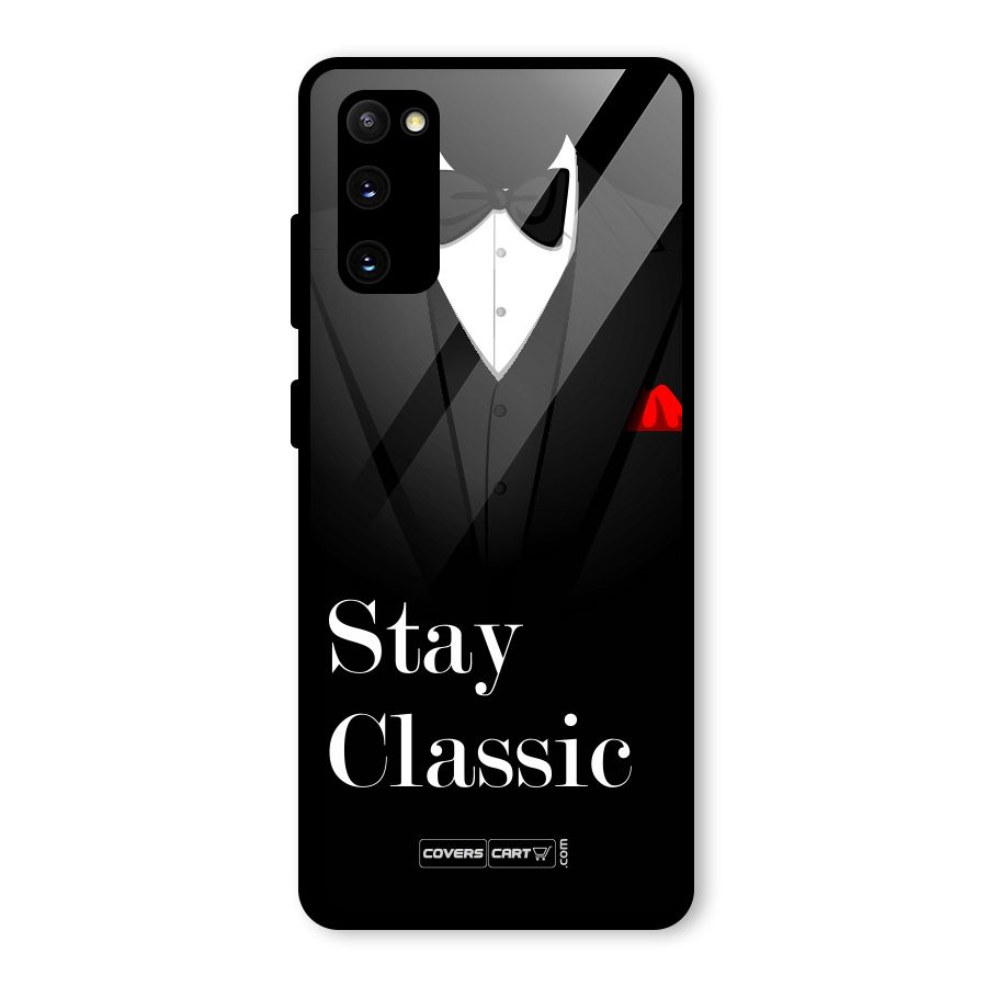 Stay Classic Glass Back Case for Galaxy S20 FE 5G