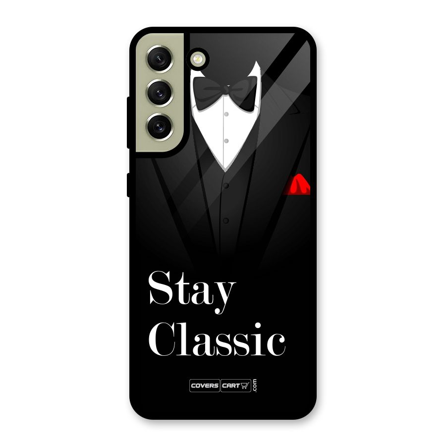 Stay Classic Glass Back Case for Galaxy S21 FE 5G