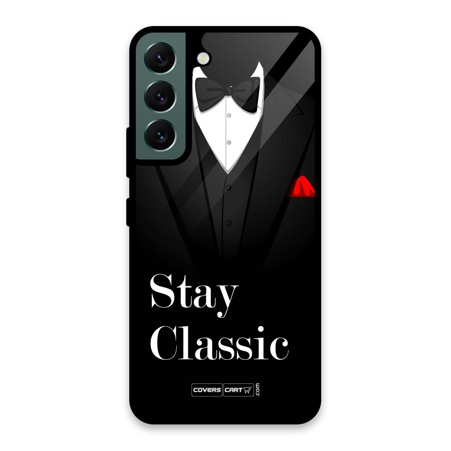 Stay Classic Glass Back Case for Galaxy S22 5G