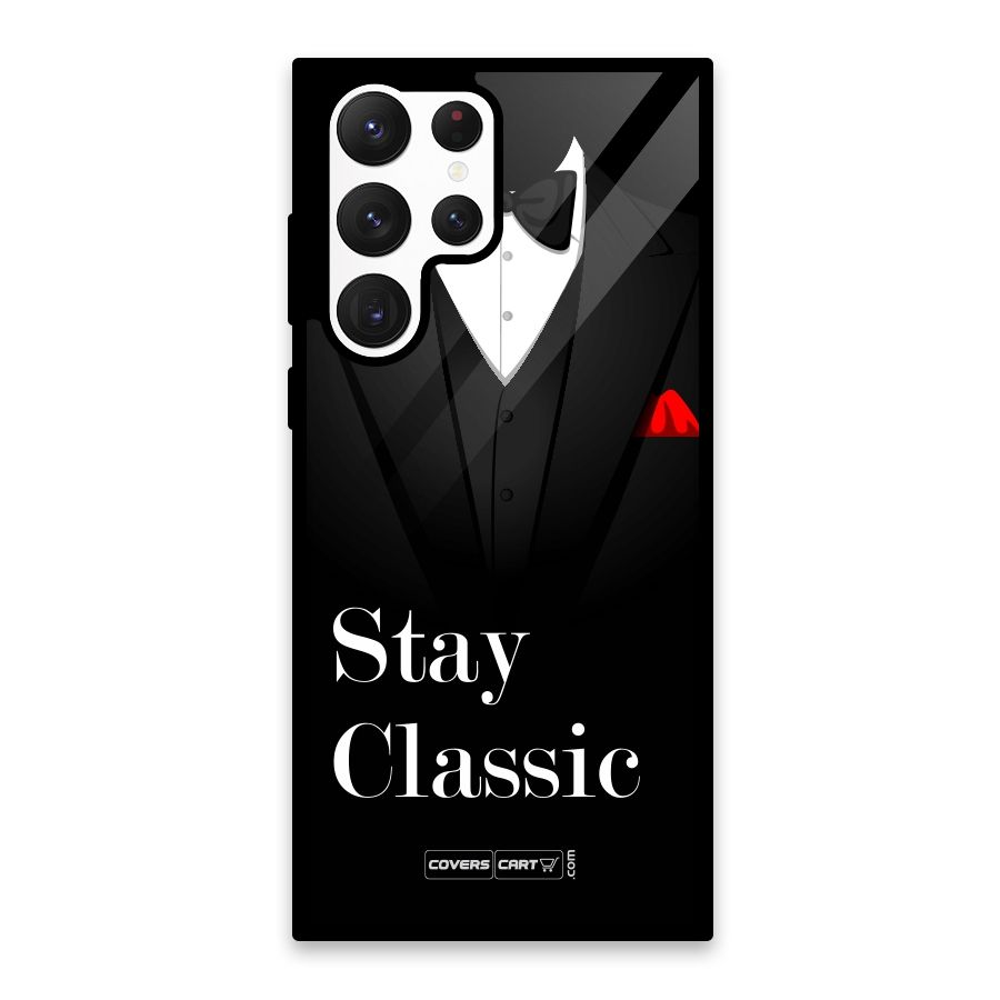 Stay Classic Glass Back Case for Galaxy S22 Ultra 5G