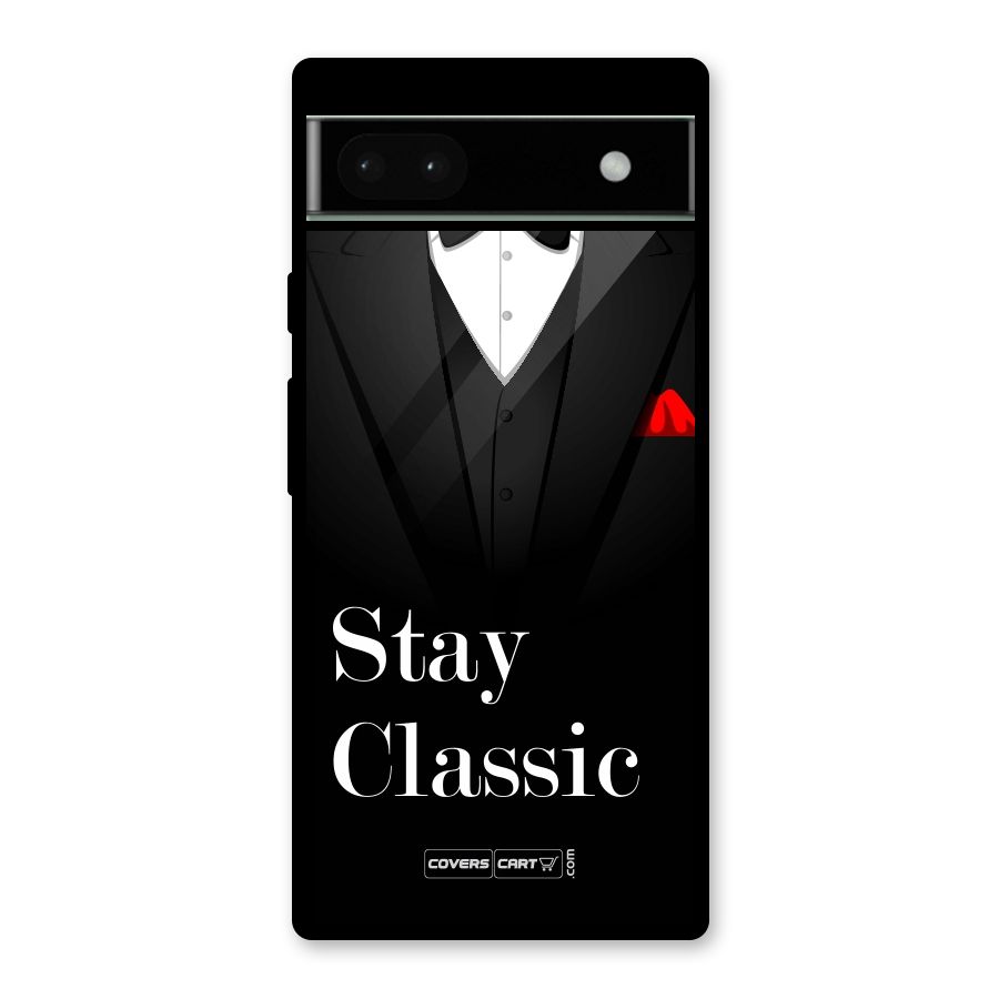 Stay Classic Glass Back Case for Google Pixel 6a