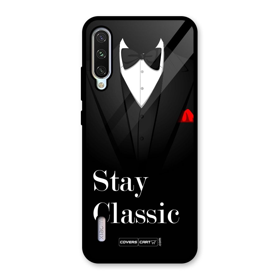 Stay Classic Glass Back Case for Mi A3