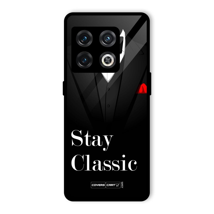Stay Classic Glass Back Case for OnePlus 10 Pro 5G