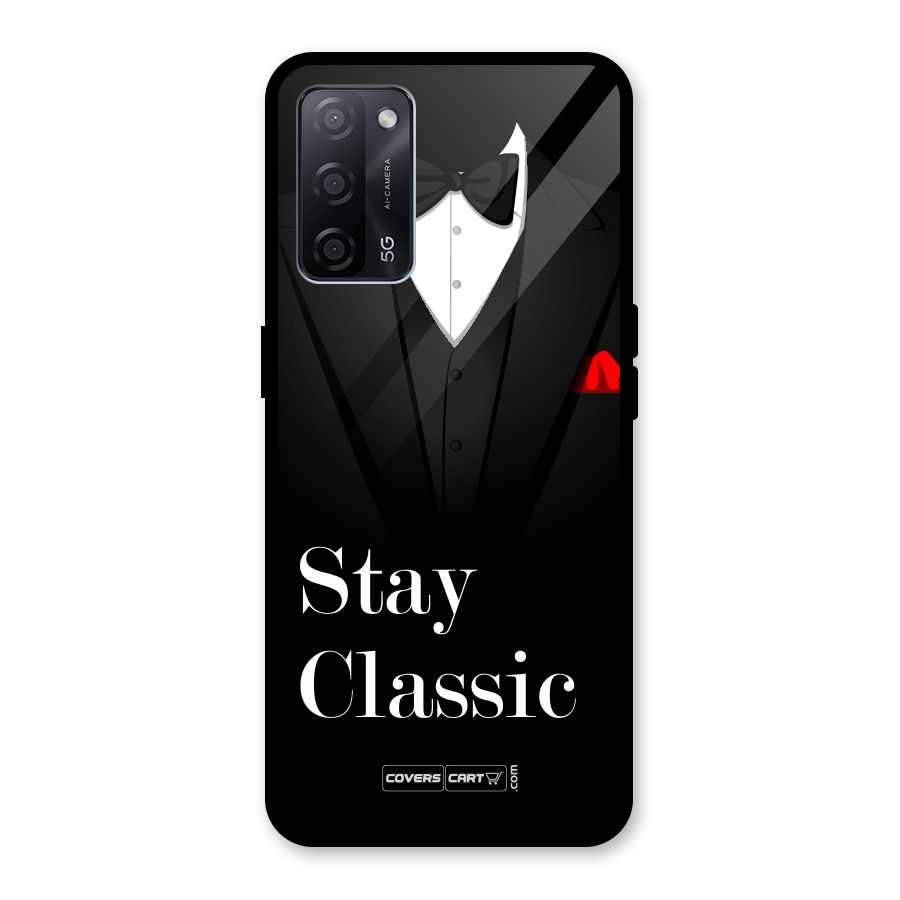 Stay Classic Glass Back Case for Oppo A53s 5G