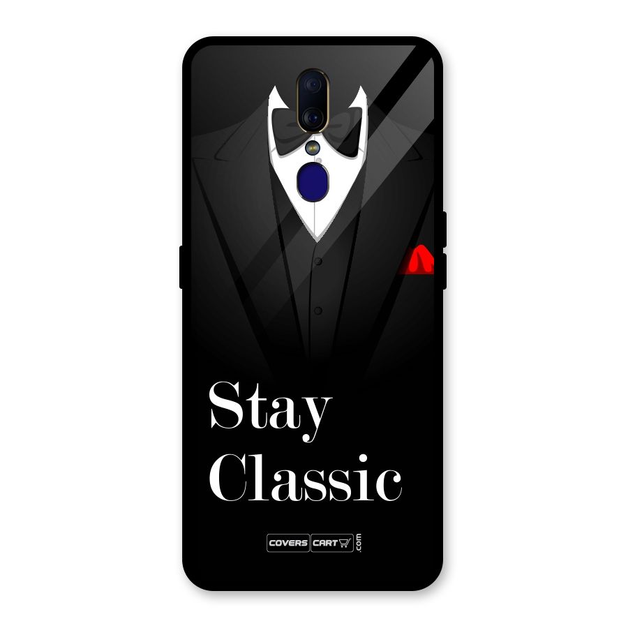 Stay Classic Glass Back Case for Oppo F11