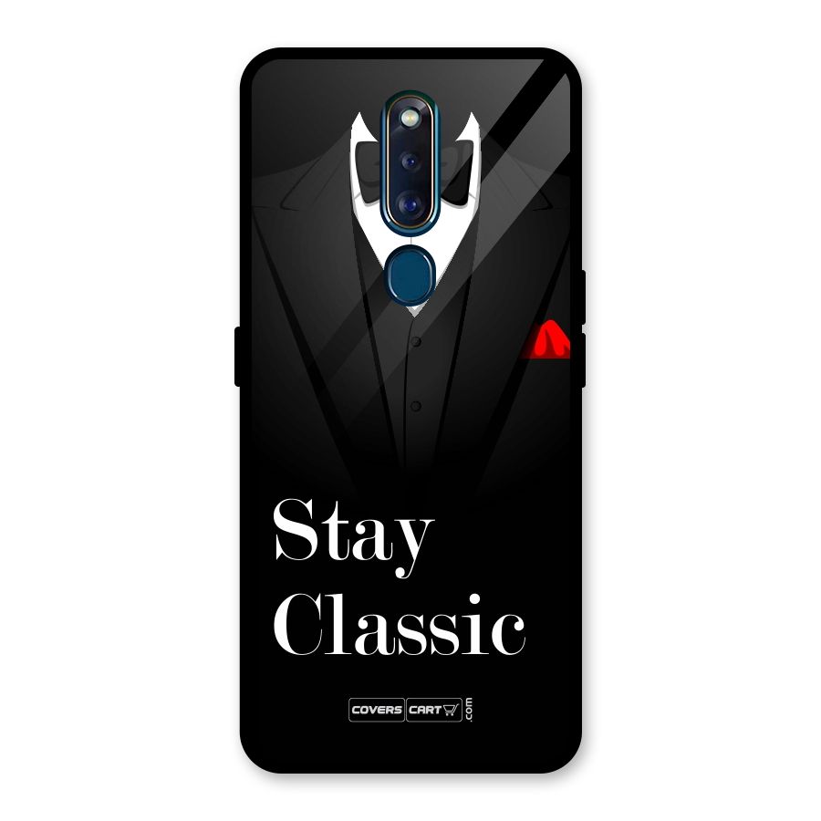 Stay Classic Glass Back Case for Oppo F11 Pro
