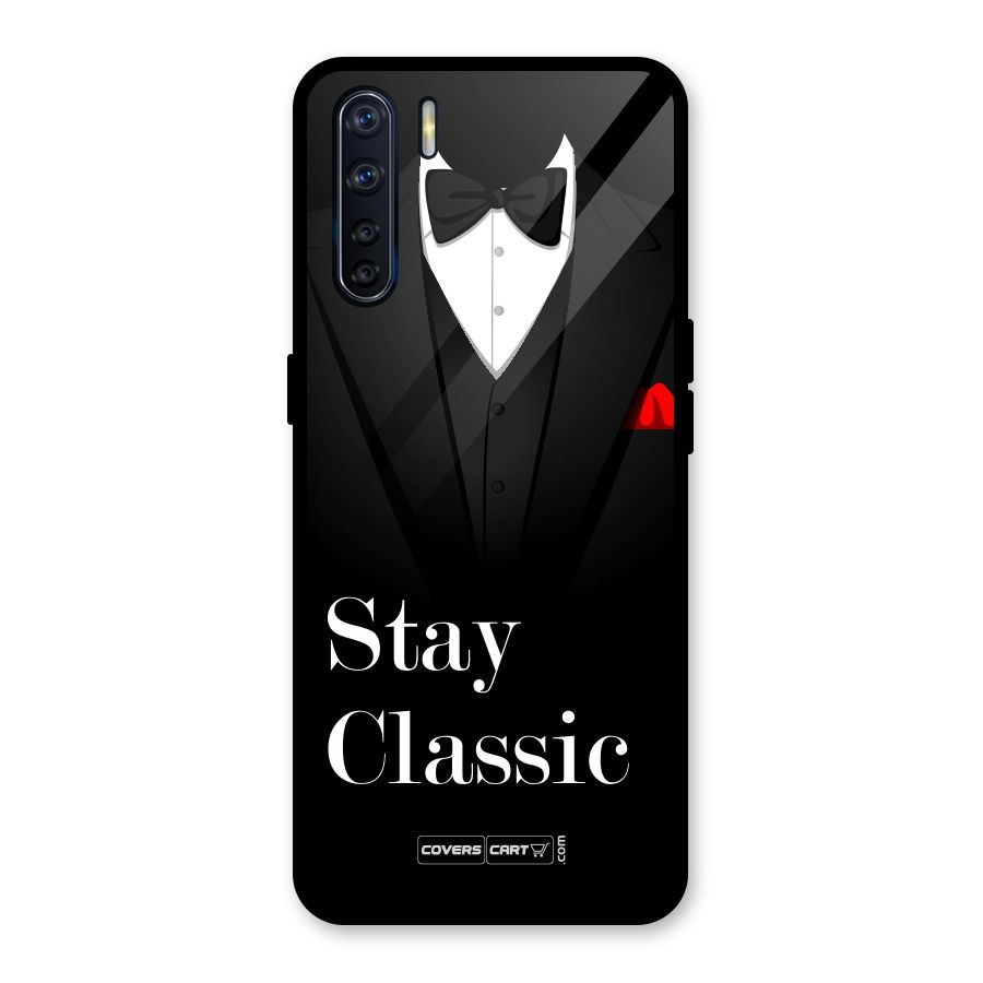 Stay Classic Glass Back Case for Oppo F15
