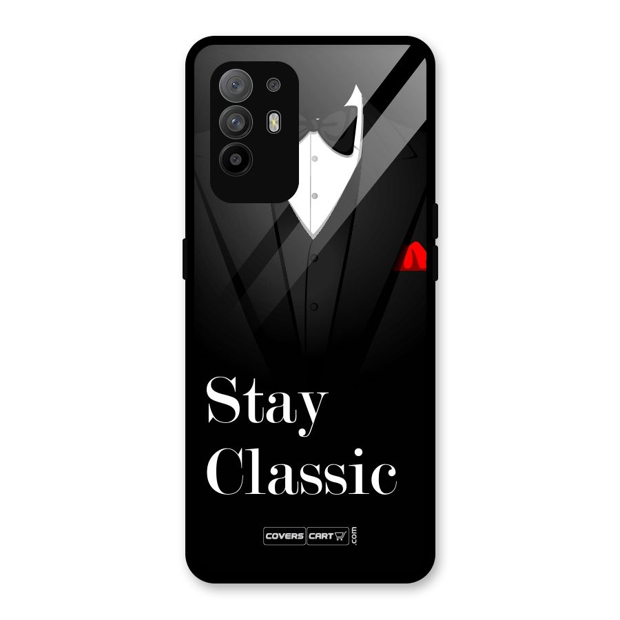 Stay Classic Glass Back Case for Oppo F19 Pro Plus 5G