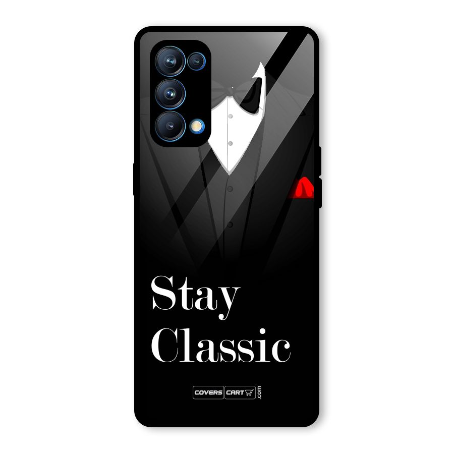 Stay Classic Glass Back Case for Oppo Reno5 Pro 5G