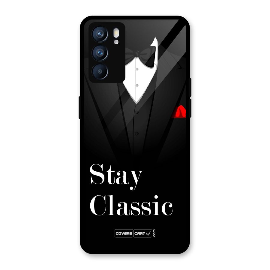 Stay Classic Glass Back Case for Oppo Reno6 5G