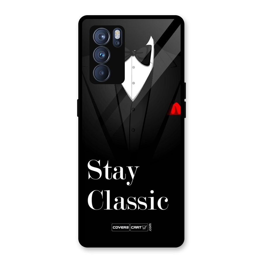 Stay Classic Glass Back Case for Oppo Reno6 Pro 5G
