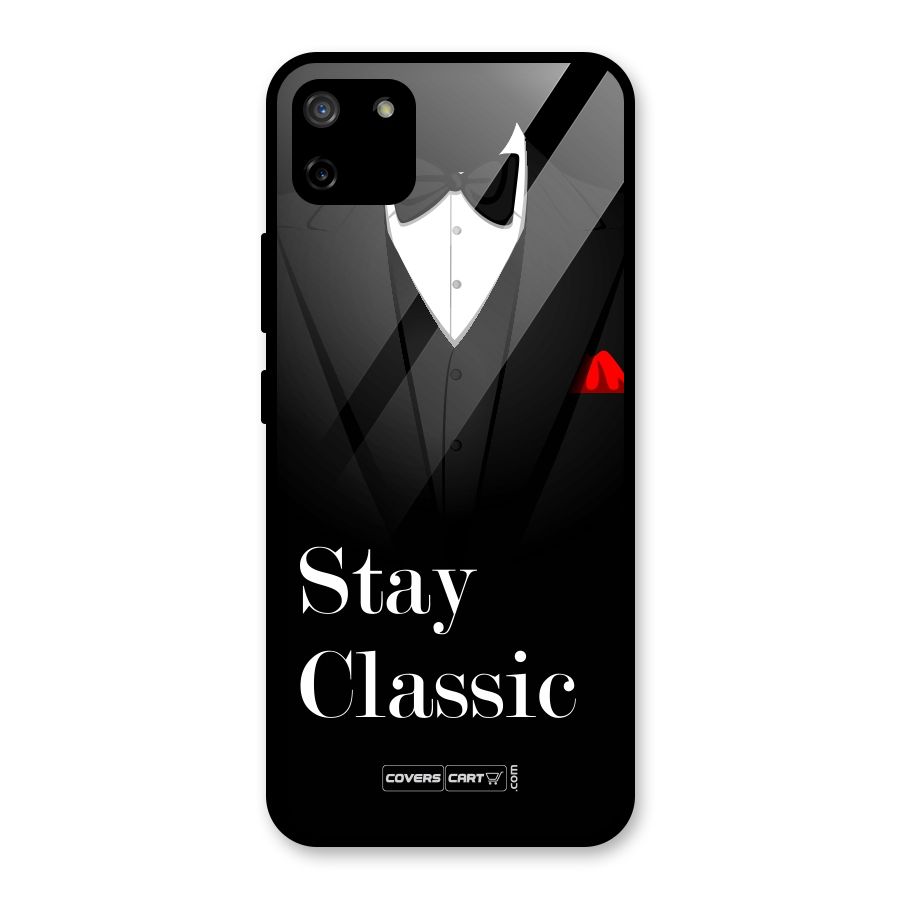 Stay Classic Glass Back Case for Realme C11