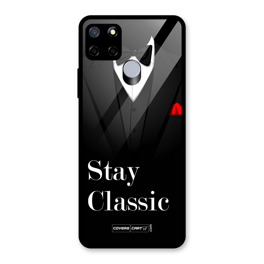 Stay Classic Glass Back Case for Realme C12