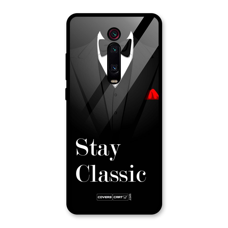 Stay Classic Glass Back Case for Redmi K20