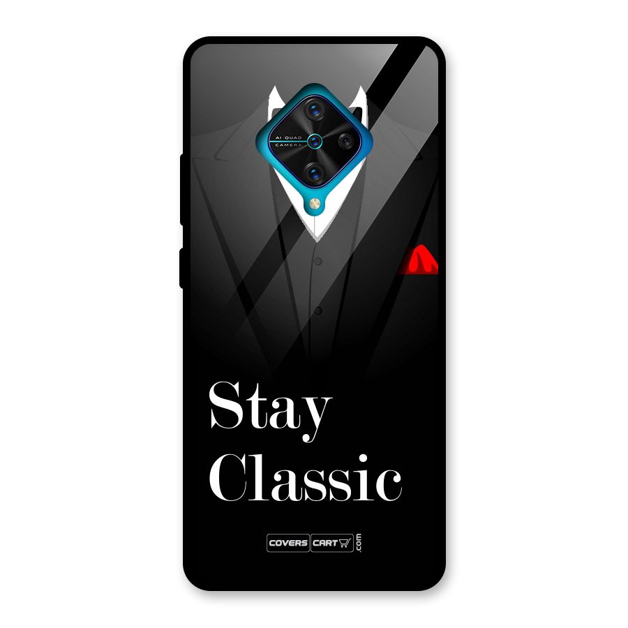Stay Classic Glass Back Case for Vivo S1 Pro