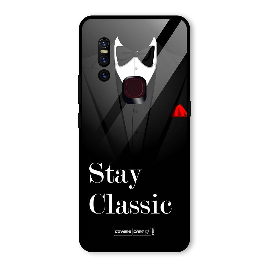 Stay Classic Glass Back Case for Vivo V15