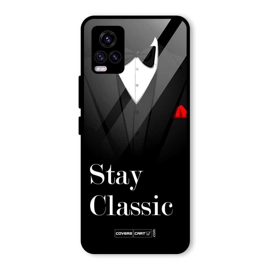Stay Classic Glass Back Case for Vivo V20