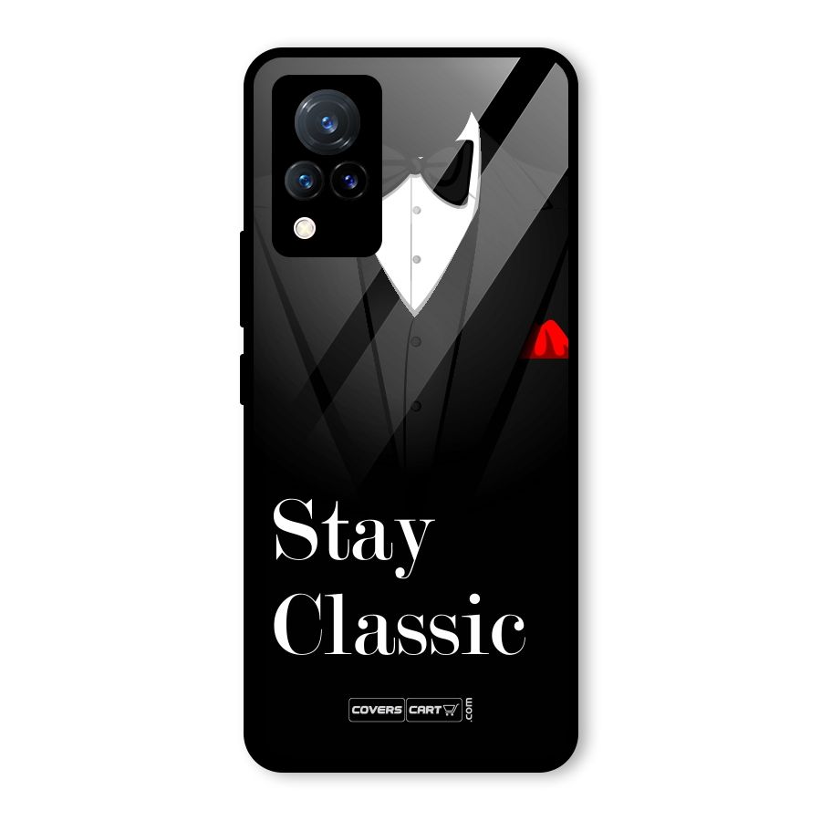 Stay Classic Glass Back Case for Vivo V21 5G