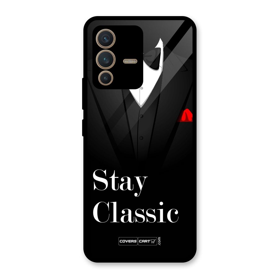 Stay Classic Glass Back Case for Vivo V23 5G