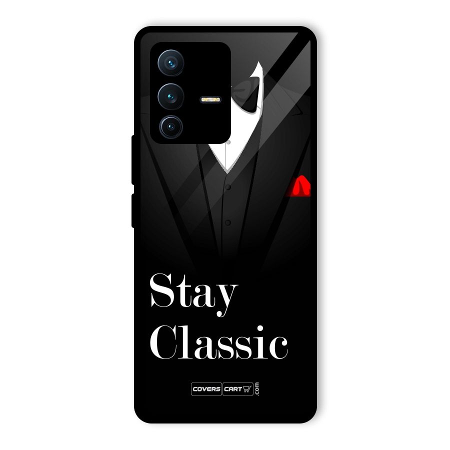 Stay Classic Glass Back Case for Vivo V23 Pro