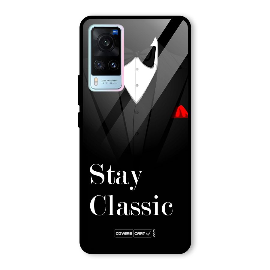 Stay Classic Glass Back Case for Vivo X60