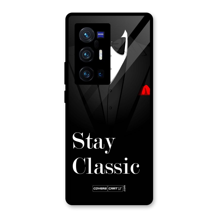 Stay Classic Glass Back Case for Vivo X70 Pro Plus