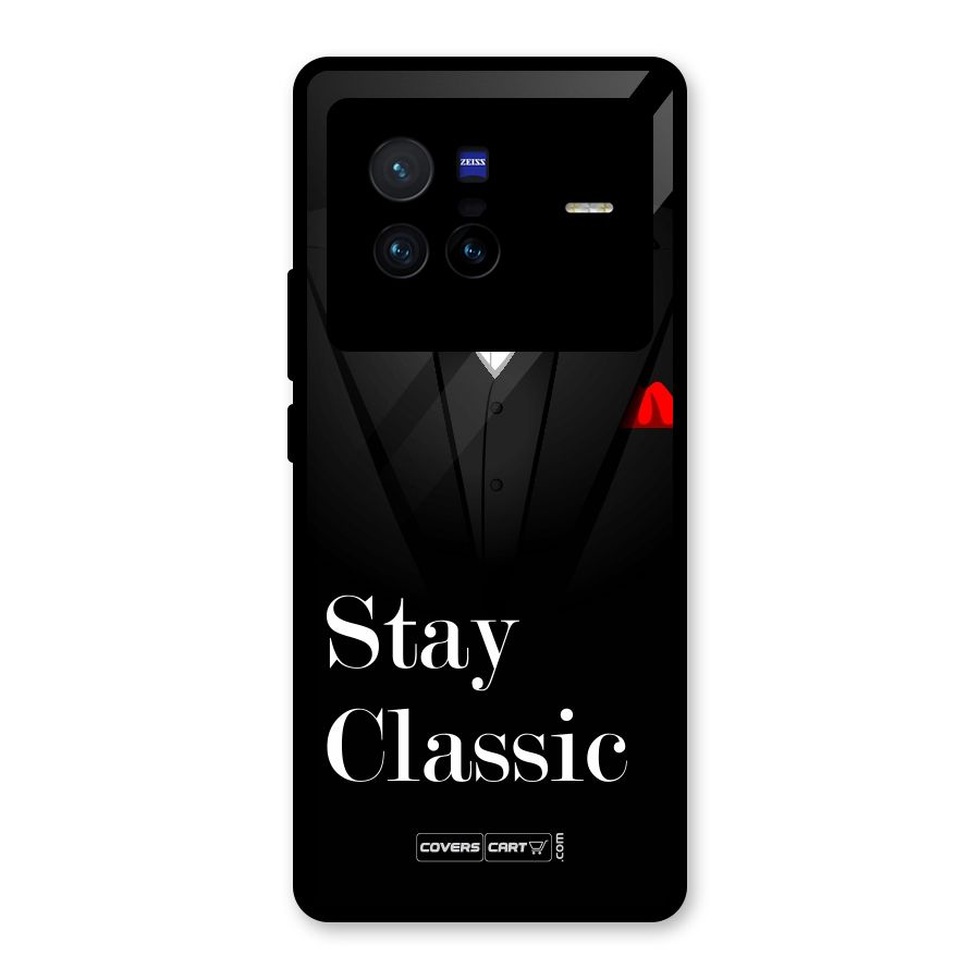 Stay Classic Glass Back Case for Vivo X80