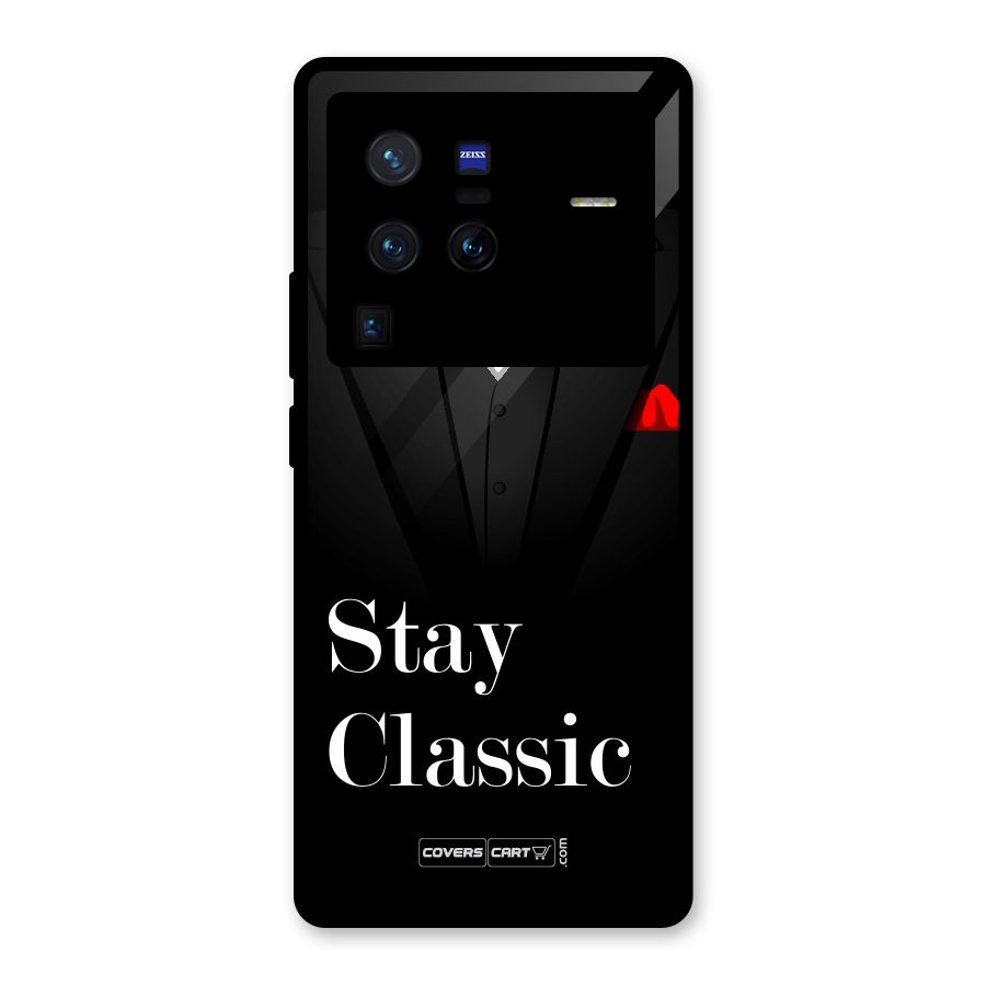 Stay Classic Glass Back Case for Vivo X80 Pro
