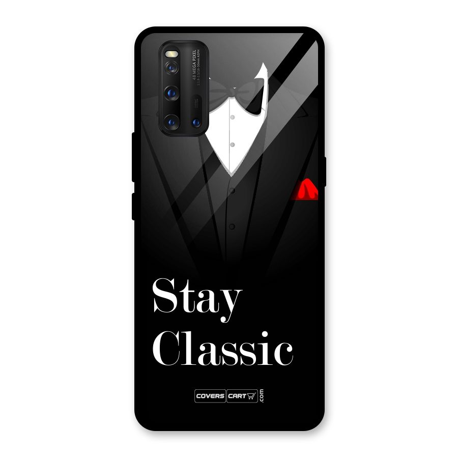 Stay Classic Glass Back Case for Vivo iQOO 3