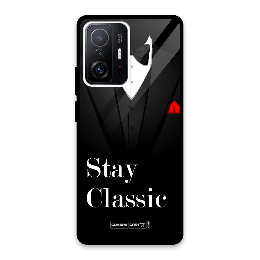 Stay Classic Glass Back Case for Xiaomi 11T Pro