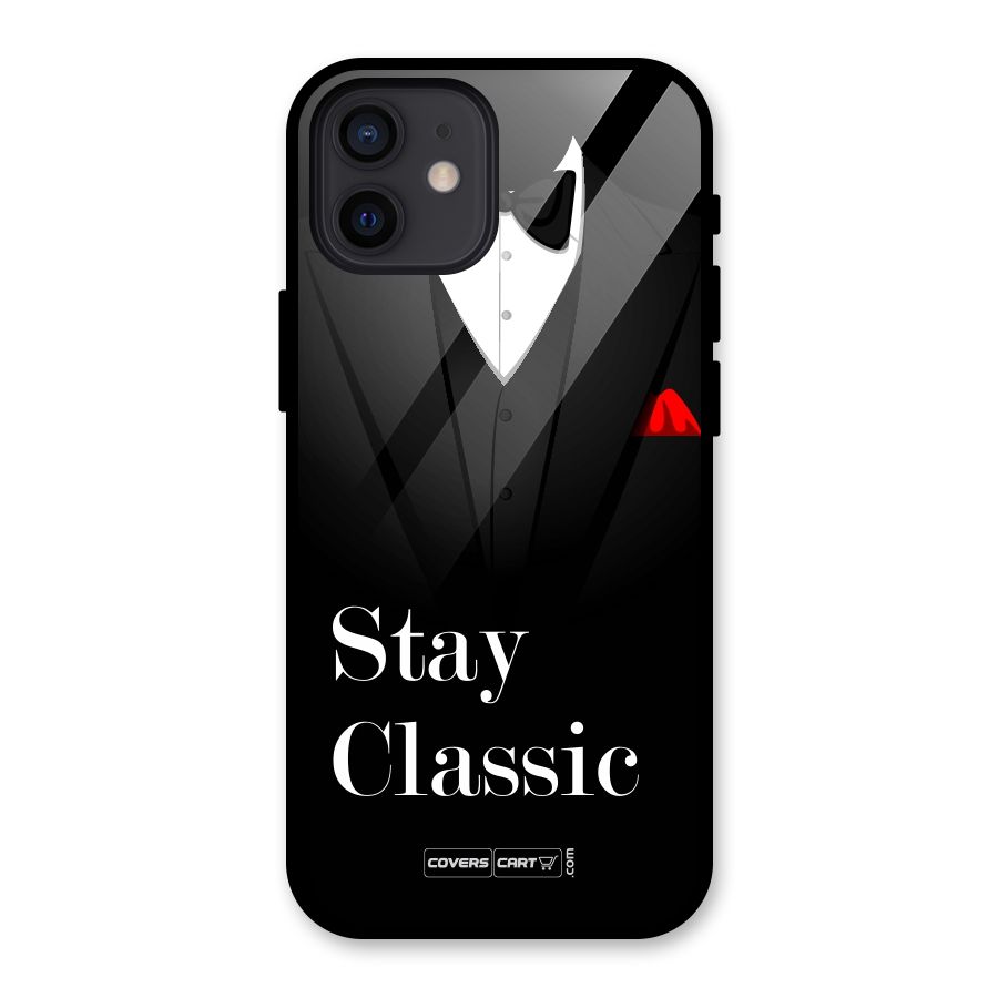 Stay Classic Glass Back Case for iPhone 12