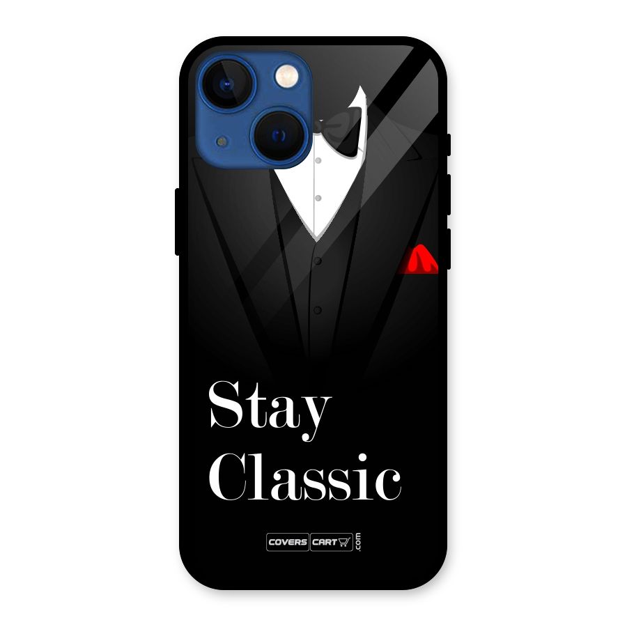 Stay Classic Glass Back Case for iPhone 13 Mini