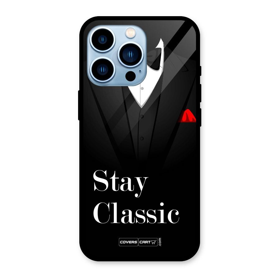 Stay Classic Glass Back Case for iPhone 13 Pro