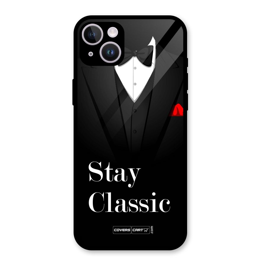 Stay Classic Glass Back Case for iPhone 14 Plus