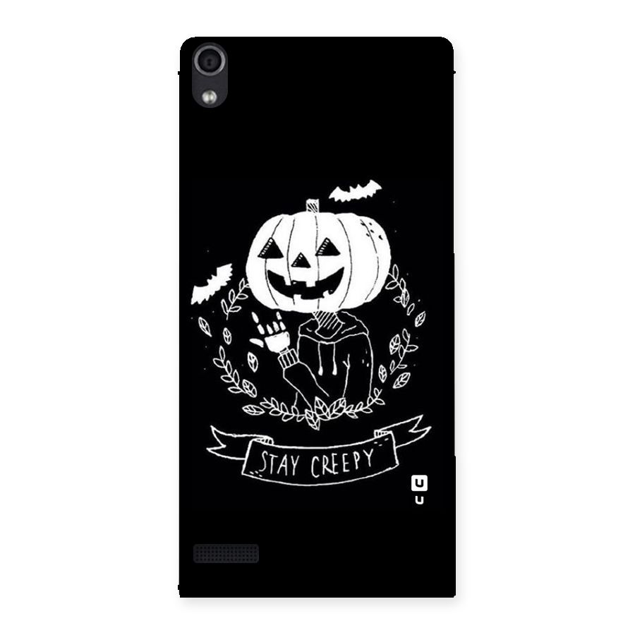 Stay Creepy Back Case for Ascend P6