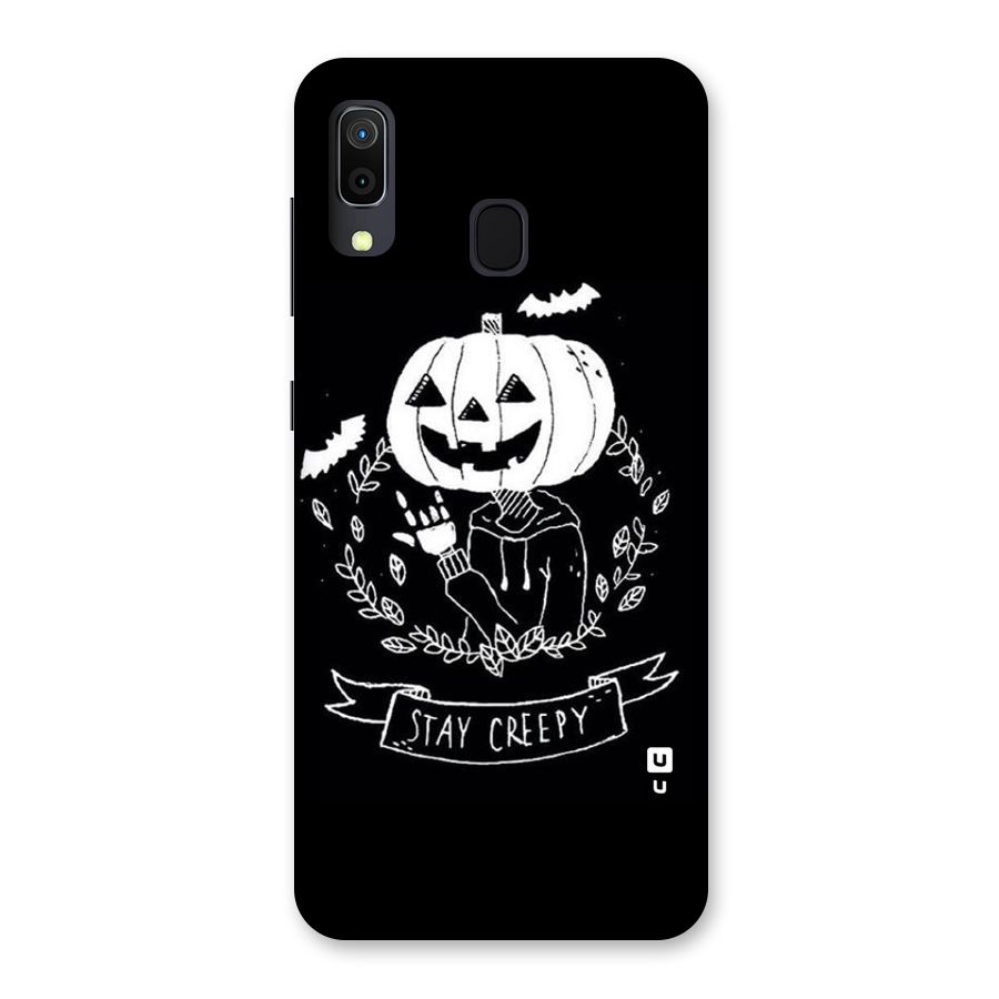 Stay Creepy Back Case for Galaxy M10s