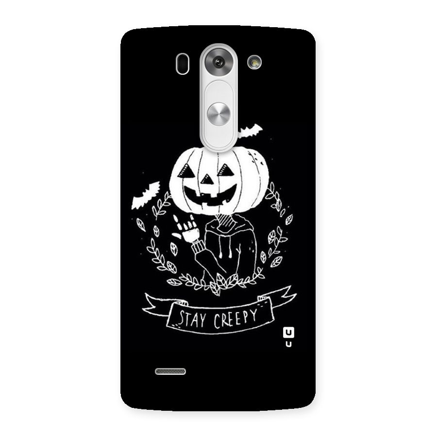 Stay Creepy Back Case for LG G3 Mini