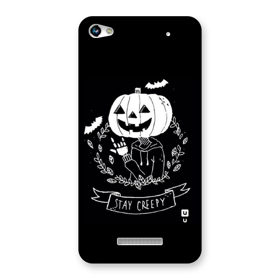 Stay Creepy Back Case for Micromax Hue 2